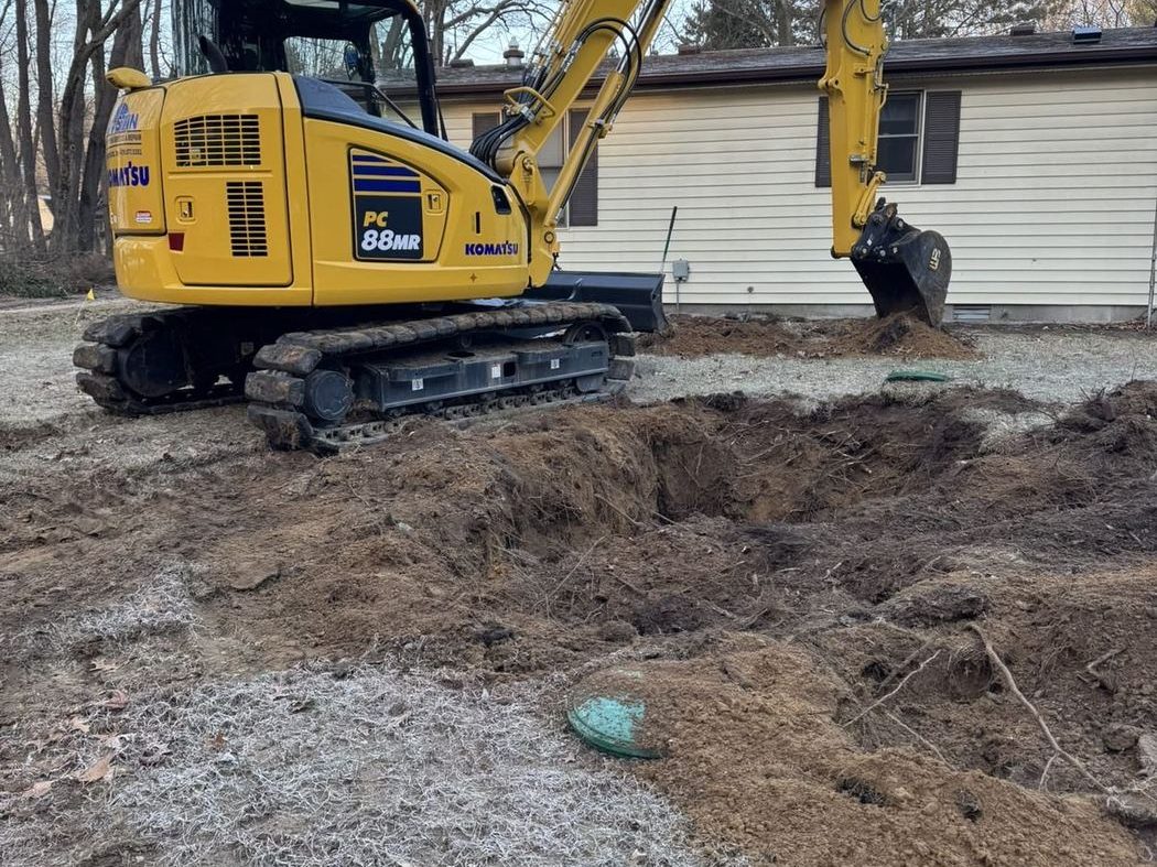 Septic installation in Napoleon, Henry County, Ohio